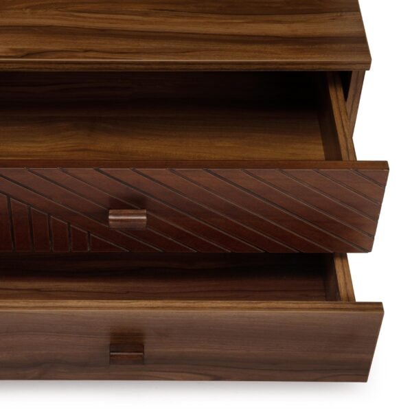 Dressing Table in Acacia Finish - Image 3