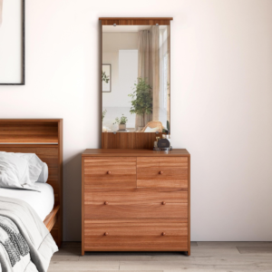 Dressing Table in Walnut Finish