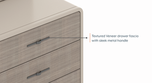 Dresser with Mirror in Dual Tone - Image 3
