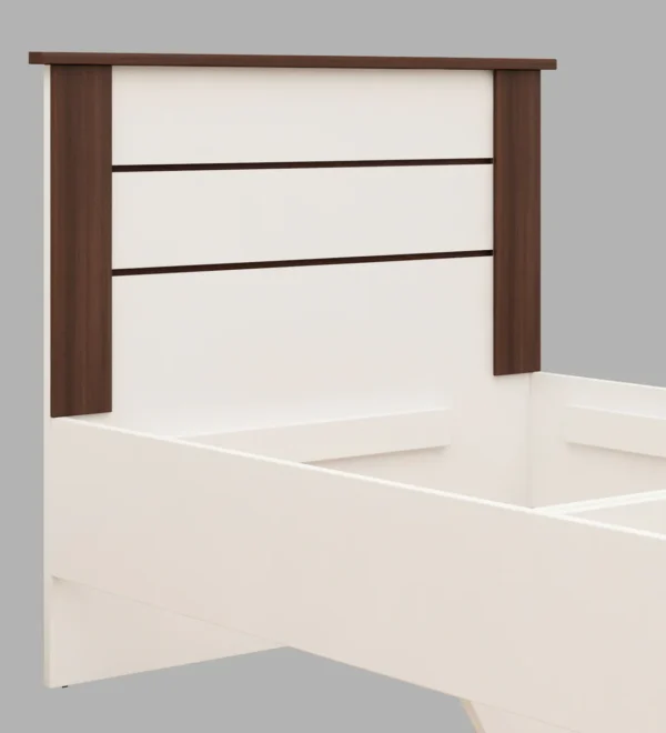 Grace Single Bed in Mist White Finish - Image 6