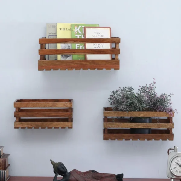 Wood Wall Shelf