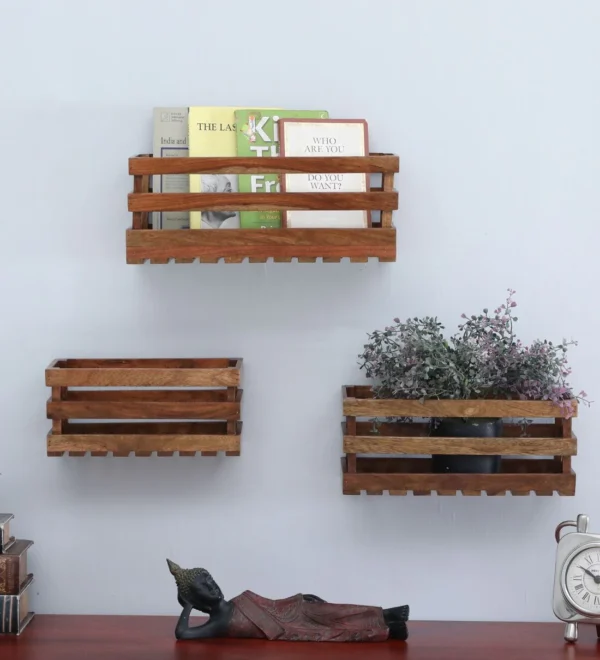 Wood Wall Shelf
