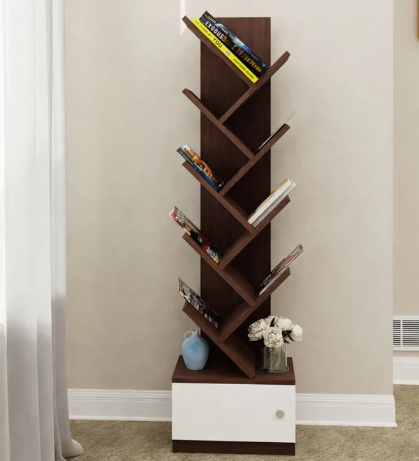 Bookshelf In Brown Colour