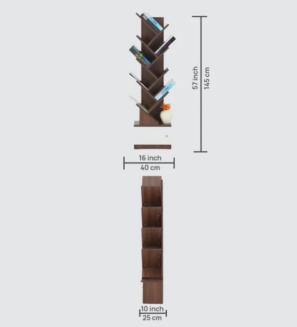 Bookshelf In Brown Colour - Image 2