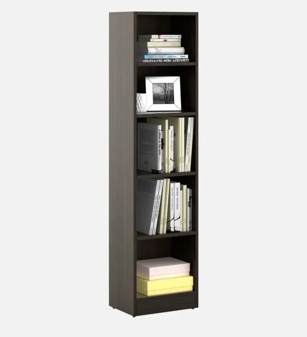 Book Shelf In Fumed Oak Finish with 5 Tier - Image 3