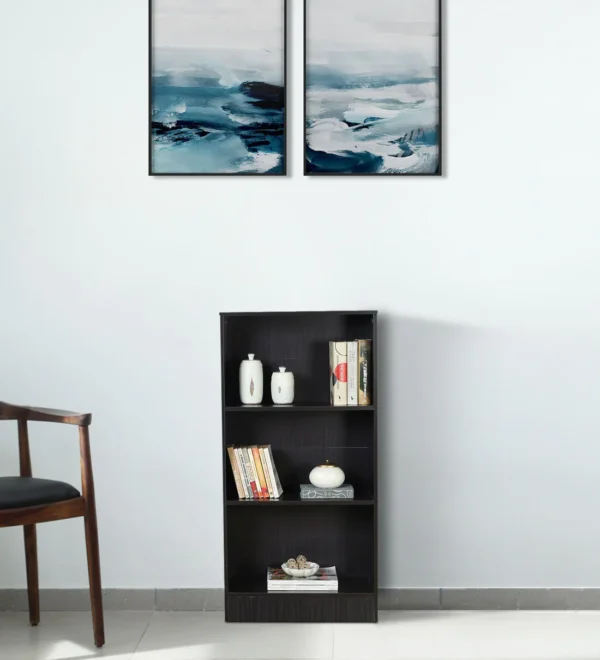 3 Tier Book Shelf in Wenge Finish