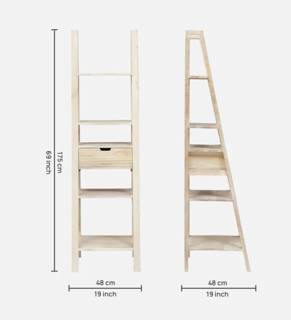 Wood Book Shelf - Image 5
