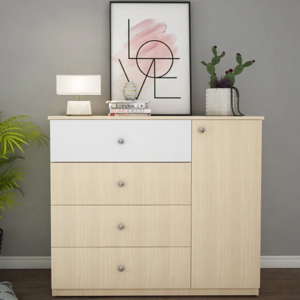 Chest of Drawers in Beige
