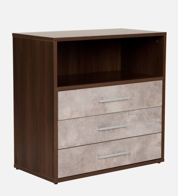 Chest Of Drawer In Dark Acacia Colour - Image 5