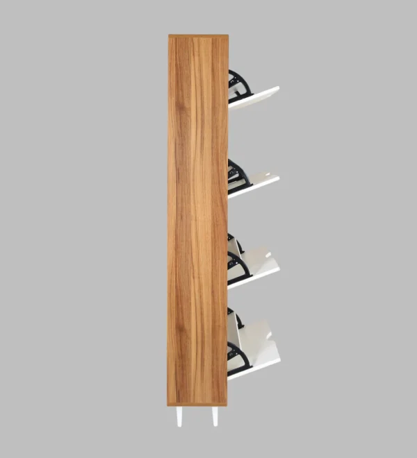 Shoe Cabinet in White - Image 2