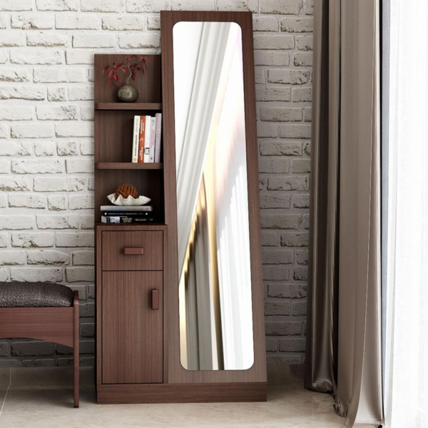dressing table with mirror