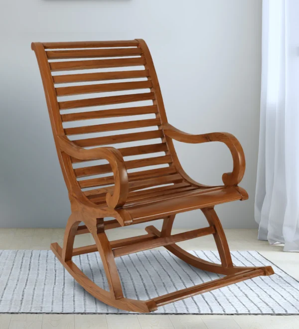 Rocking Chair in Teak Colour