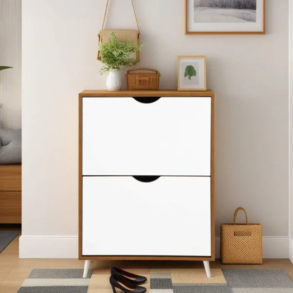 Shoe Cabinet White