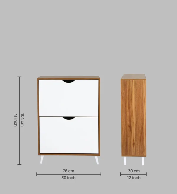 Shoe Cabinet White - Image 5