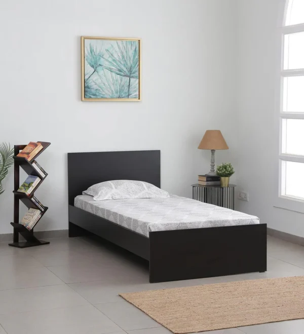 Persia Single Bed in Wenge Finish - Image 2