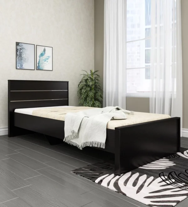 Lily Single Bed in Wenge Finish