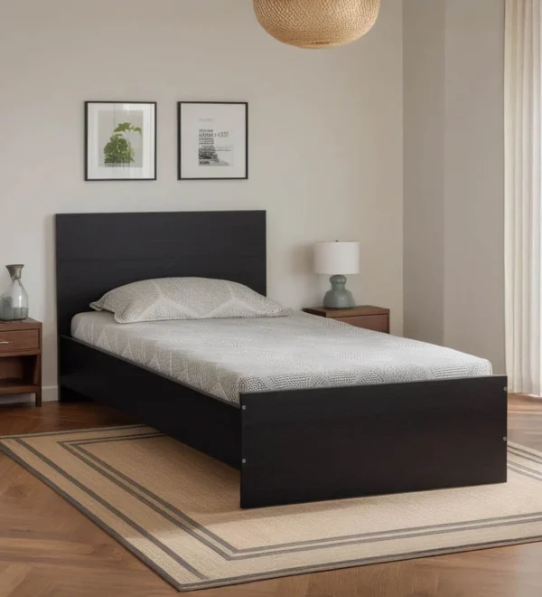 Persia Single Bed in Wenge Finish