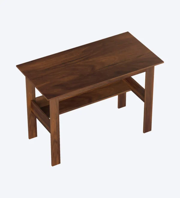 Study Table In Brown Maple Finish - Image 3