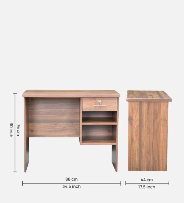 Writing Table in Brown - Image 5