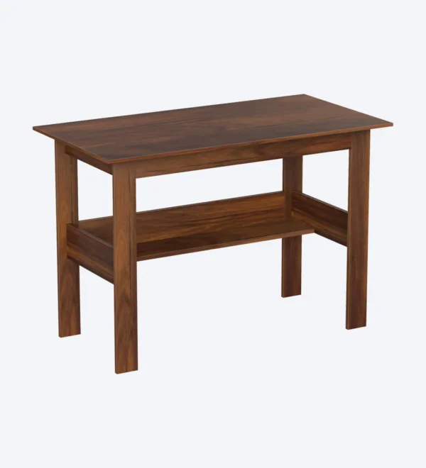 Study Table In Brown Maple Finish - Image 4