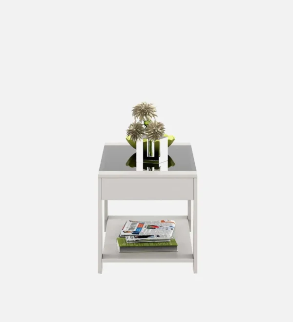 Eco Coffee Table In Frosty White Finish - Image 2