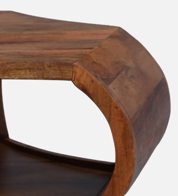 Frode Solid Wood Coffee Table In Natural Finish - Image 5