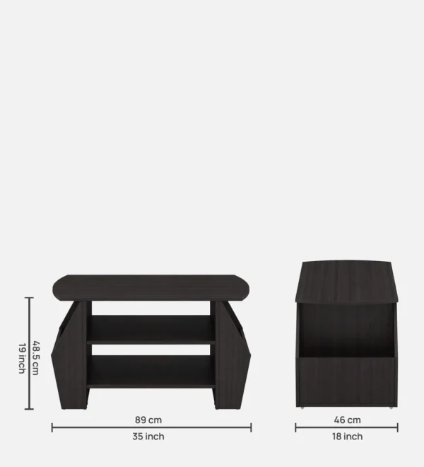 Mana Coffee Table in Wenge Finish - Image 2
