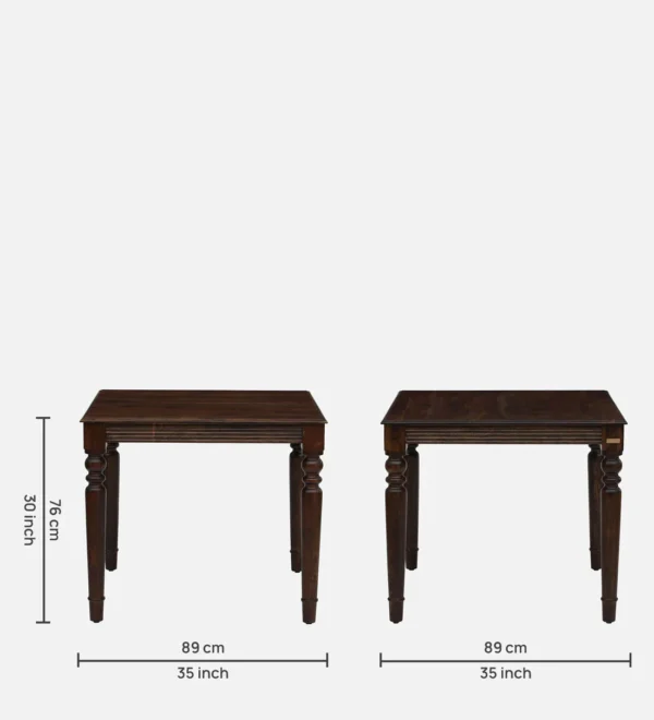 Dining Table In Provincial Teak Finish - Image 2