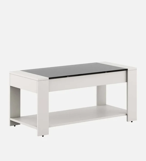 Eco Coffee Table In Frosty White Finish - Image 5